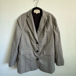 Promesa Gray Plaid Blazer